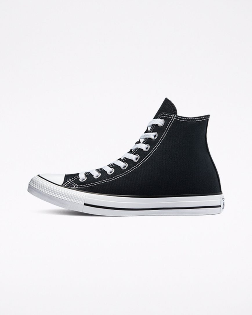 Dámské Boty Vysoké Converse Chuck Taylor All Star Classic Černé | CZ BVNH96